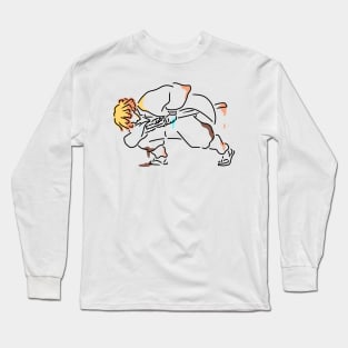 Zenitsu art Long Sleeve T-Shirt